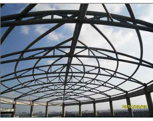 武安中煤朔州宾馆管桁架工程